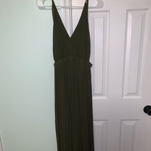 Spaghetti strap maxi dress